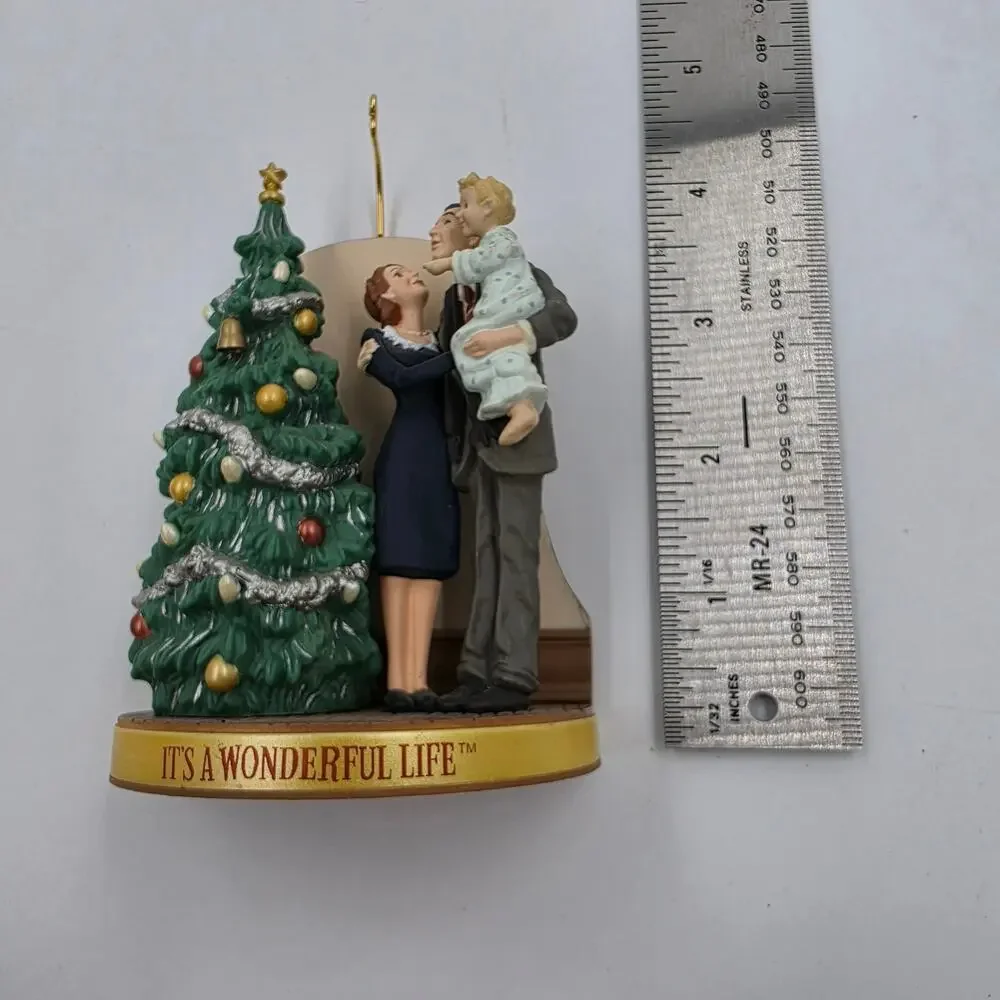 VTG 1996 HALLMARK It's a Wonderful Life Christmas Ornament Anniversary 50 Years
